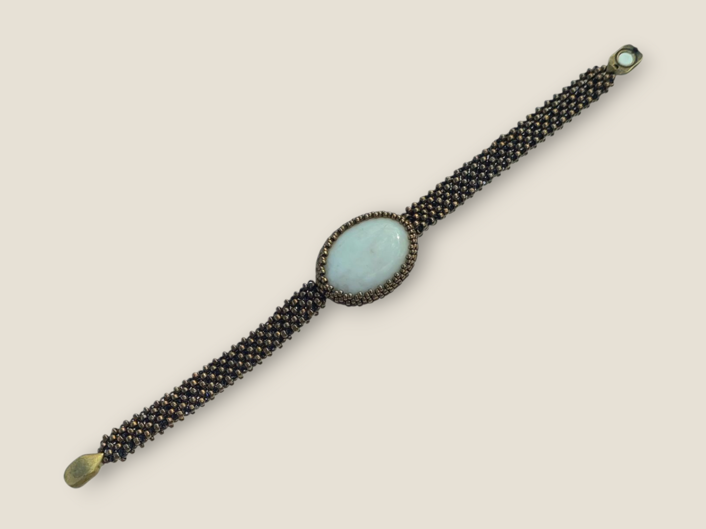 JASPER BRONZE BRACELET
