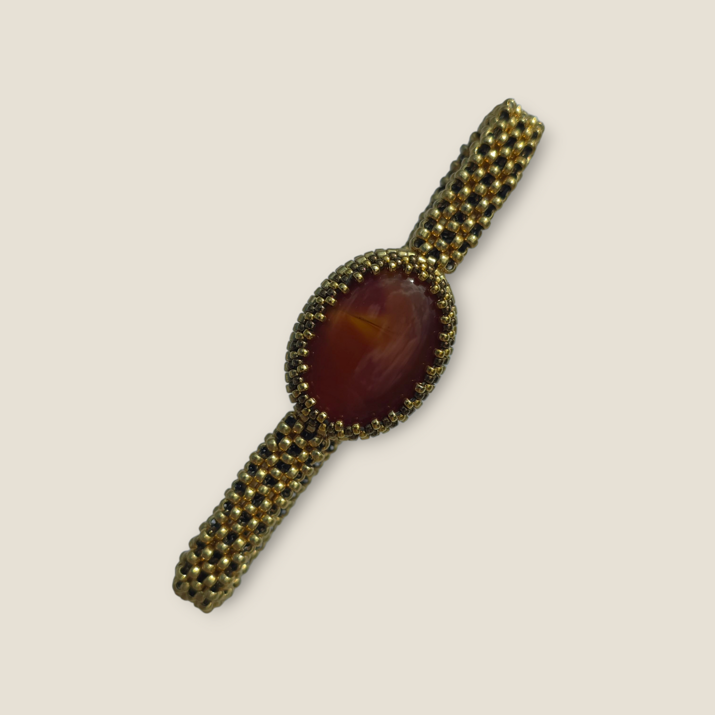 CARNELIAN GOLDEN BRACELET